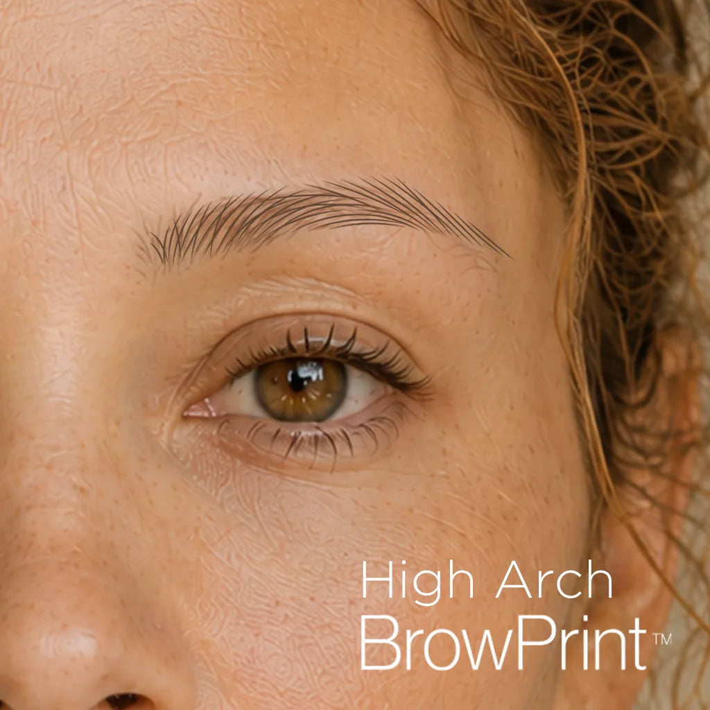 High Arch BrowPrint shape