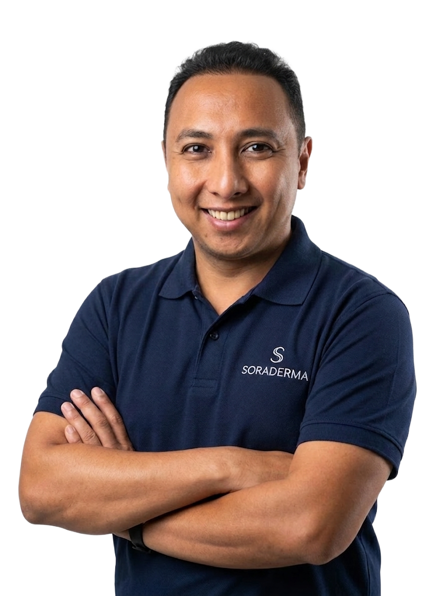 Rami Hattoum, founder of Soraderma