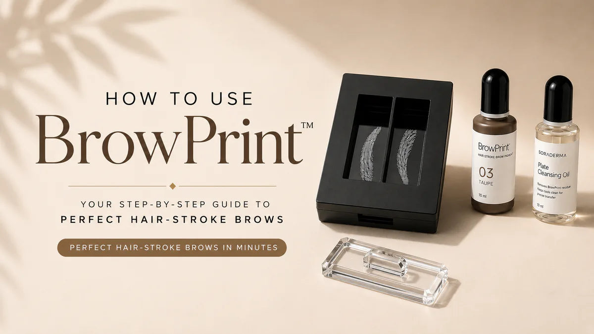 How to use BrowPrint: a step-by-step guide to hair-stroke brows