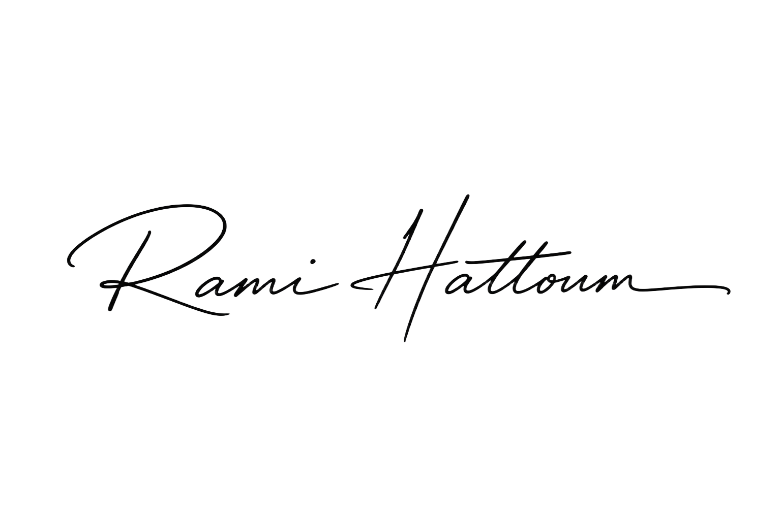 Rami Hattoum signature