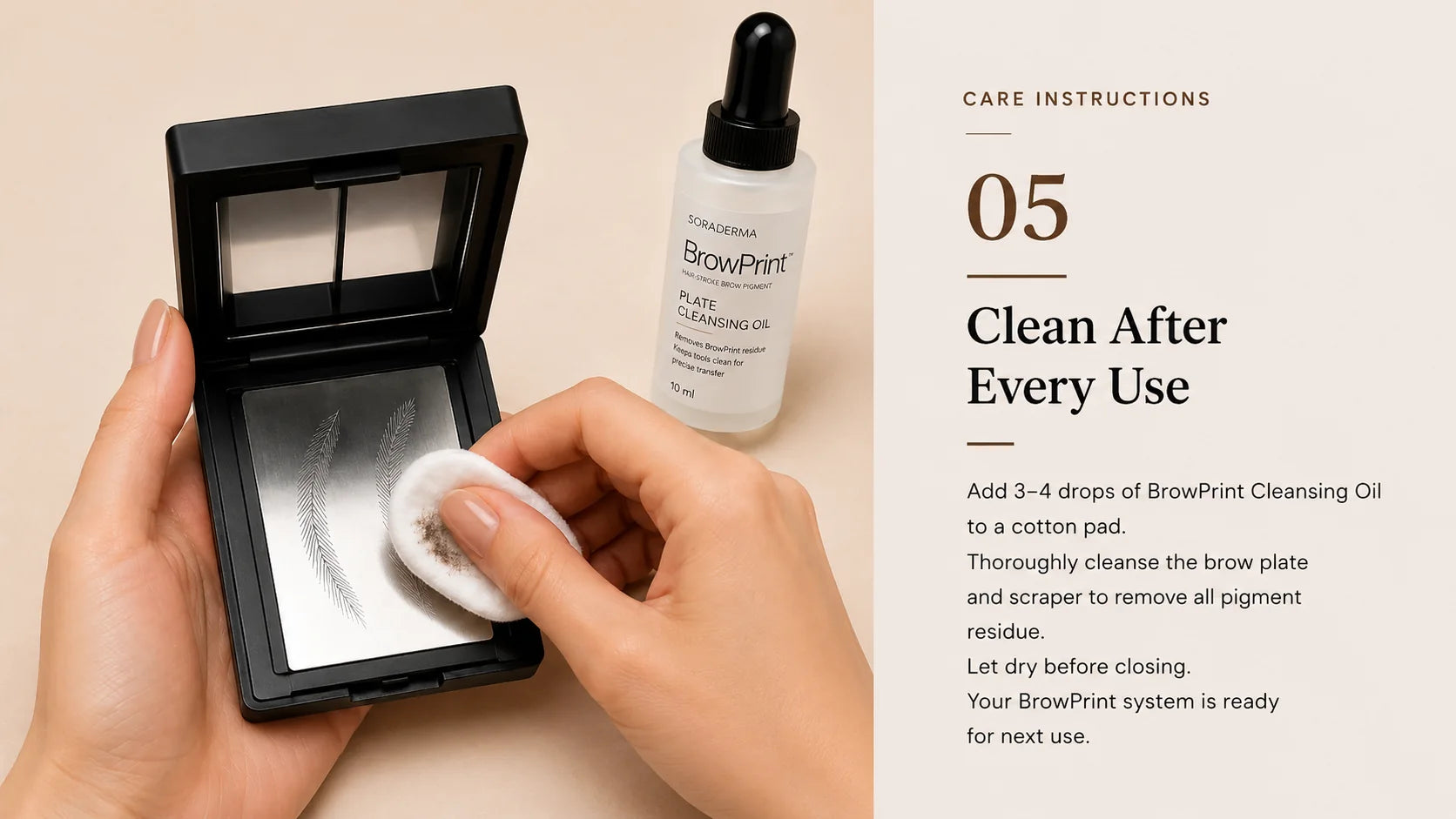 Step 05: Clean & Store